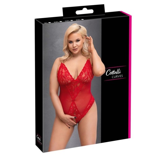 Crotchless Body red 4XL